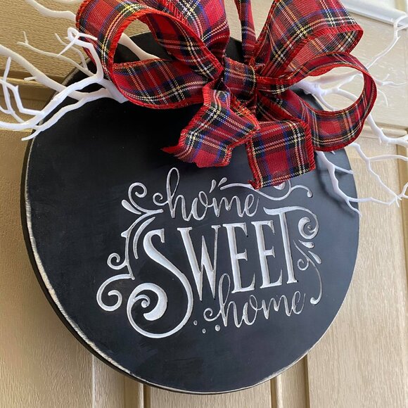 Custom Welcome Wood Door Sign - Picture 5 of 16